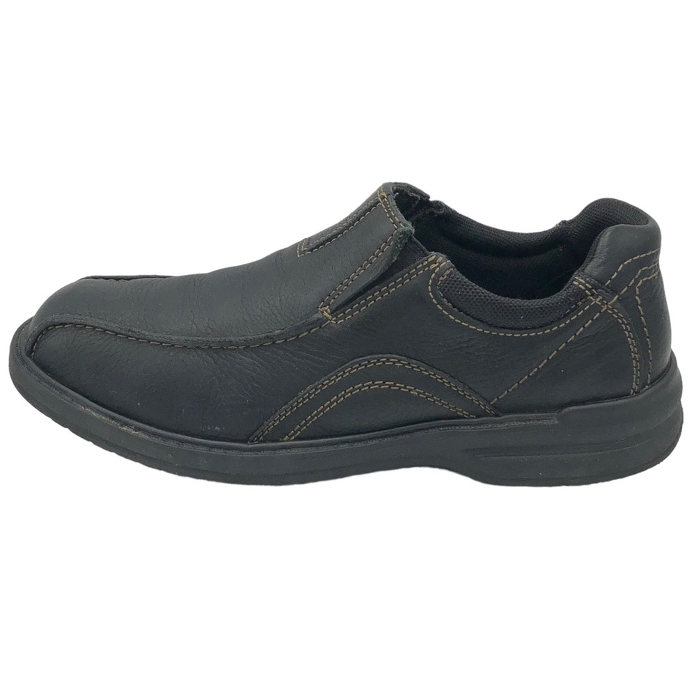 Clark’s Pickett Mens Size 8.5 Black Slip On Walking Shoe - Picture 2 of 13